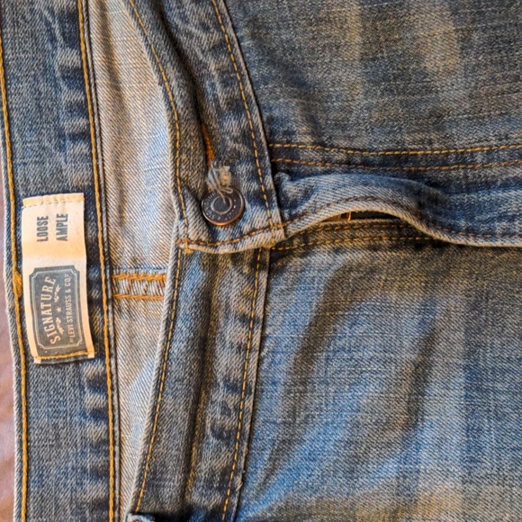 Levi's Size 40 Denim Men's Shorts 100% Cotton Denim Levi Strauss & Co - Picture 6 of 16